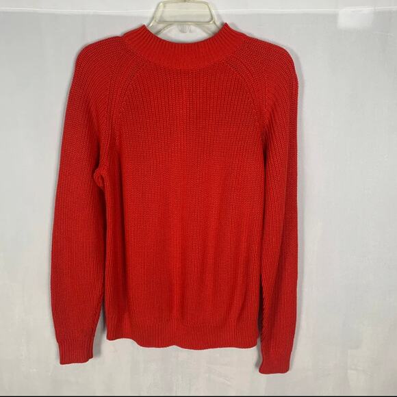 H&M Orange Cable Knit Sweater - Picture 3 of 9